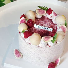 Load image into Gallery viewer, 杨梅椰奶冻荔枝蛋糕
