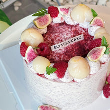 Load image into Gallery viewer, 杨梅荔枝蛋糕 Red Bayberry Lychee

