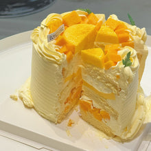 Load image into Gallery viewer, 布蕾芒果蛋糕 Mango Crème Brûlée Cake
