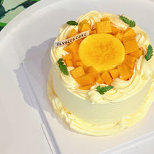 Load image into Gallery viewer, 布蕾芒果蛋糕 Mango Crème Brûlée Cake
